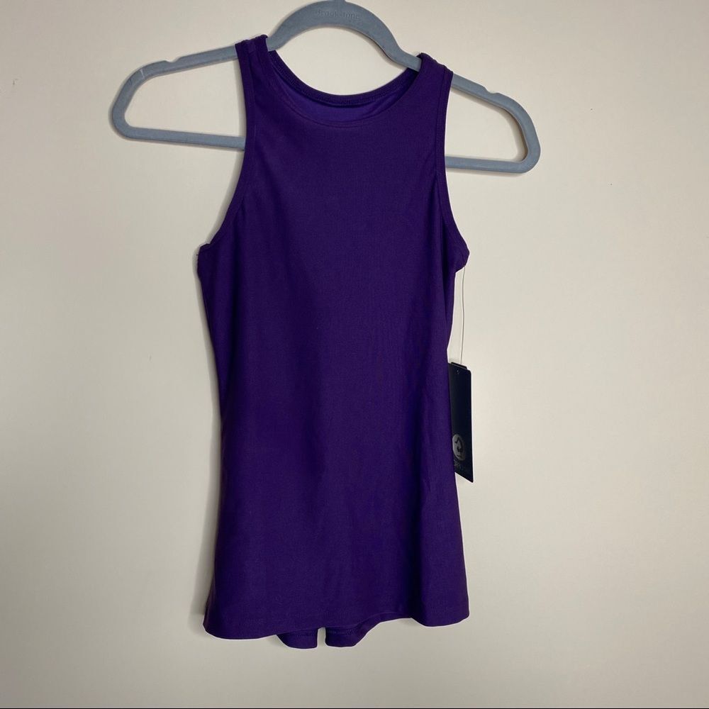 NWT Scorpio Sol racer back yoga tank top Sz XS